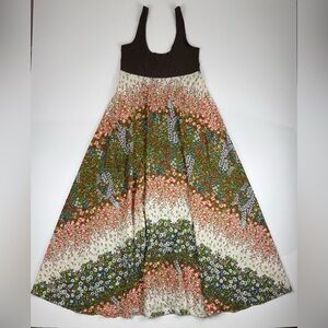 Alice + Olivia Maxi Dress Small Fairycore Forest Indie Festival Boho